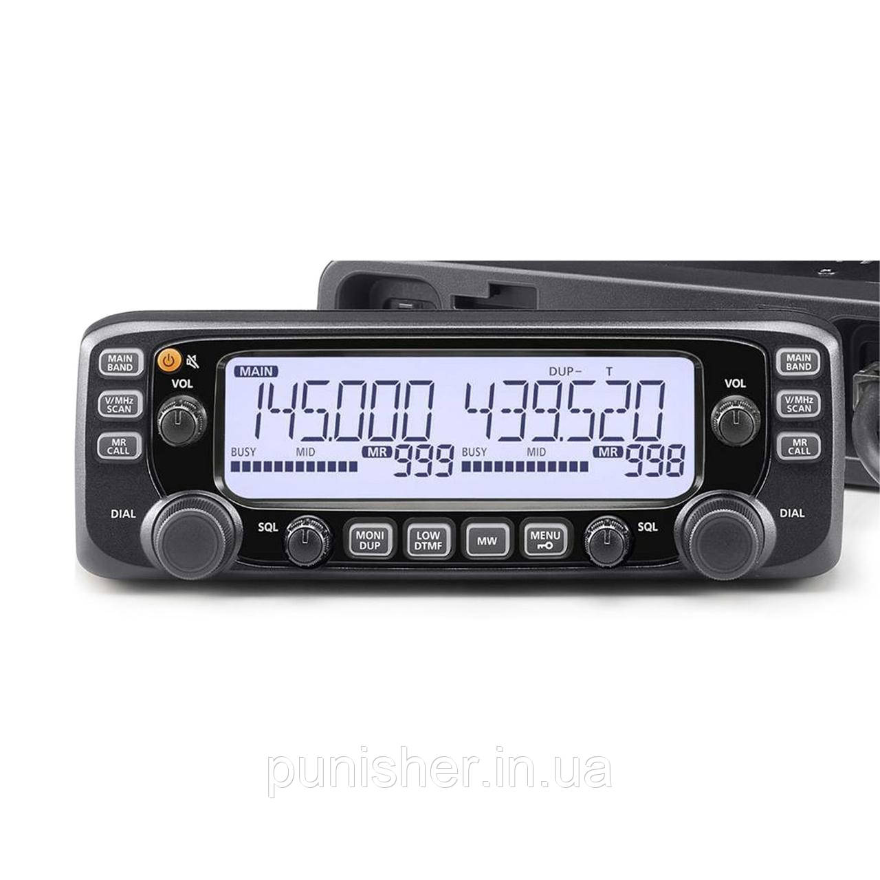 Автомобильная двухдиапазонная радиостанция Icom IC-2730A VHF/UHF, Черный, VHF: 136-174 MHz, UHF: 430-470 MHz - фото 2 - id-p1612886870