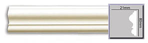 Молдинг із поліуретану 80 мм х 21 мм, 2,0 м