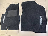 Ворсові килимки передні Mazda Tribute (Сірі), фото 3