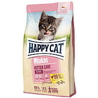 Happy Cat Minkas Kitten Care (Хэппи Кэт Минкас Киттен Кеа) сухой корм для котят от 4 недель 10 кг.