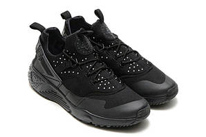 Мужские кроссовки Nike Air Huarache Utility All Black