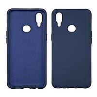 Чохол Full Nano Silicone Case для Samsung A107 A10S/m10s колір No 17 темно-синій