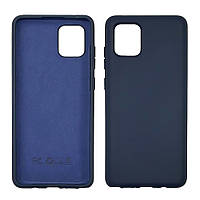 Чохол Full Nano Silicone Case для Samsung N770 Note 10 Lite колір No 17 темно-синій