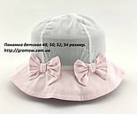 Оптом дитячі панамі 48, 50, 52, 54 розмір панамка дитяча головні убори дитячі гурт (ОП174), фото 2