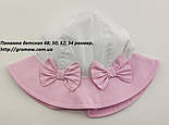 Оптом дитячі панамі 48, 50, 52, 54 розмір панамка дитяча головні убори дитячі гурт (ОП174), фото 3