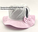 Оптом дитячі панамі 48, 50, 52, 54 розмір панамка дитяча головні убори дитячі гурт (ОП191), фото 3