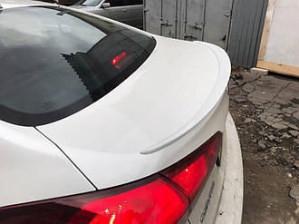 Спойлер кришки багажника (сабля, качиний хвіст) Kia Cerato III 2013-2016 р.в. Кіа Черато