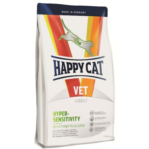 Happy Cat VET Diet Hypersensitivity (Хеппі Кет-Мет Дієт Гіперсенсивіті) сухий корм для котів у разі алергій
