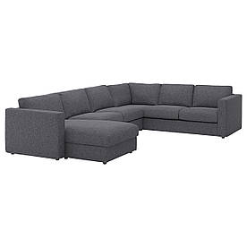 IKEA 5-місний кутовий диван VIMLE (393.995.84)