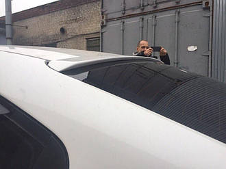 Спойлер заднього скла (козирок, бленда) Kia Cerato III 2013-2016 р.в. Кіа Черато