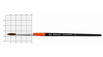 Пензлик худож. "Rosa Start" колонок,круглий №3 к.р. №311/18631103