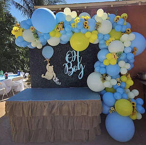 Арка гірлянда з повітряних кульок Соняшник