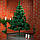 Сосна штучна 2,30 м із білими кінчиками, красива Святкова новорічна ялинка з інеєм, фото 2