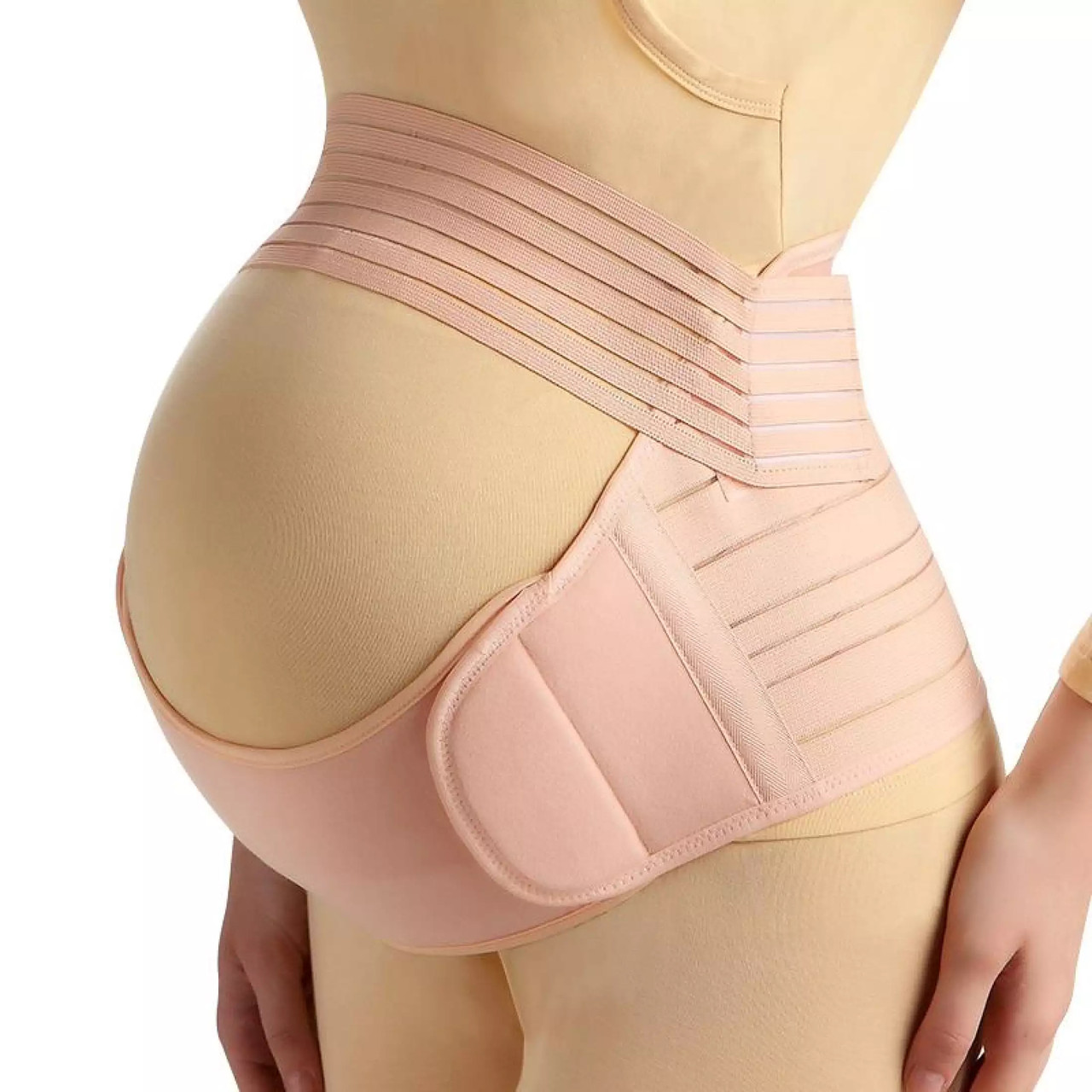 Бандаж для вагітних S еластичний на липучках охоплення 110 см UFT Bandage
