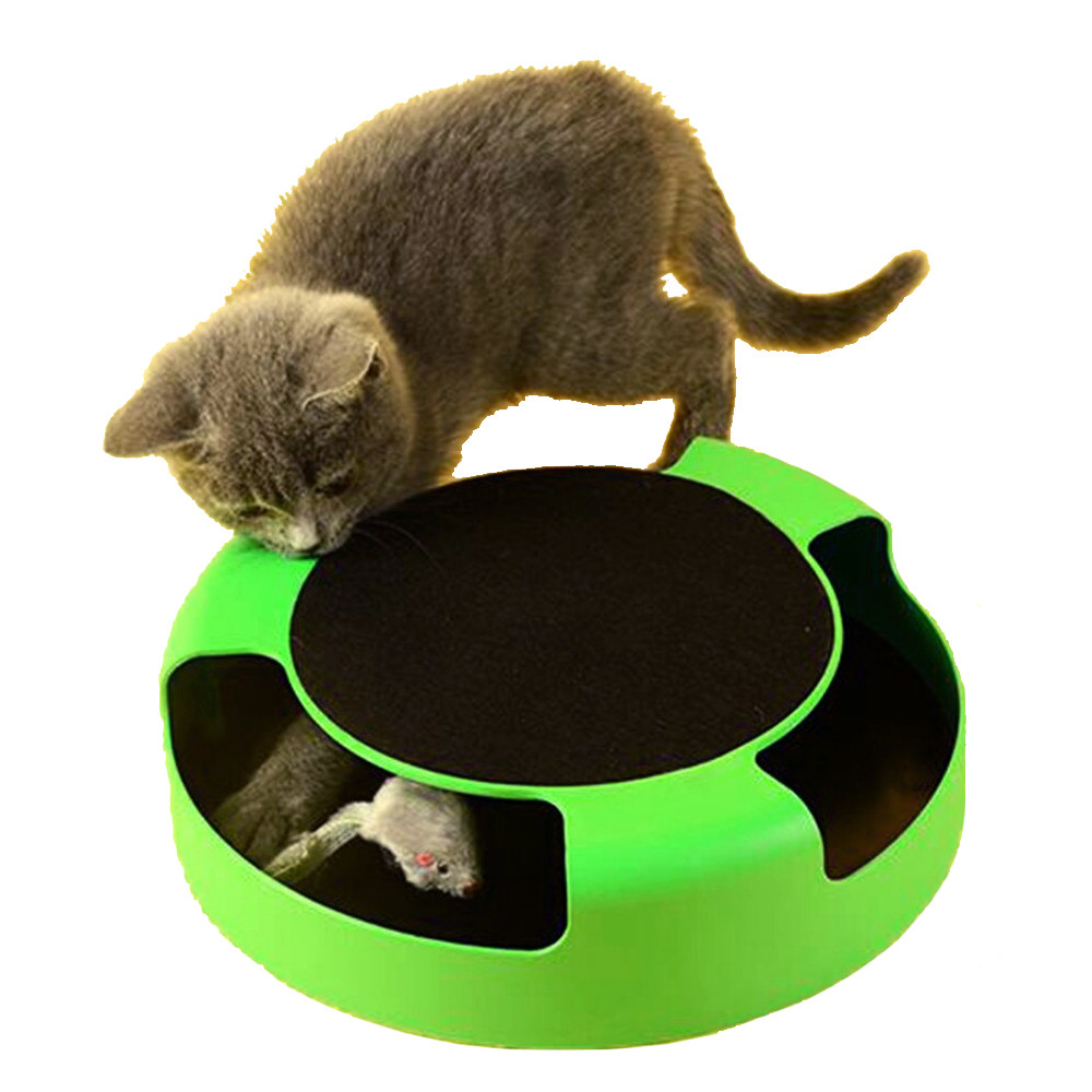 Игра для котов с точилкой для когтей Catch The Mouse - фото 1 - id-p1612922213