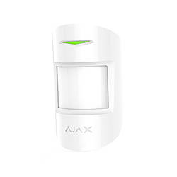 Бездротовий датчик руху c радіочастотним скануванням Ajax MotionProtect Plus white e