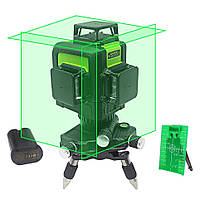 Лазерный уровень Нивелир 3D - 12 Линий Laser Level green (Bls0057)