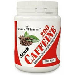 Кофеїн Stark Pharm Stark Caffeine 200 мг (100 таб) старк фарм