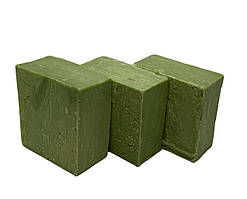 Натуральне оливкове Мило квадратне / 130 гр для хамама - турецької лазні