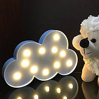 Декоративний дитячий LED світильник нічник Хмара UFT Funny Lamp Cloud