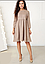 Вельветове жіноче плаття стильне демісезонне, розмір 42/44, 46/48 в різних розквітах, фото 4