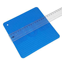 Силіконова підставка під гаряче MagicKitchen двостороння блакитна, фото 4