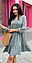 Жіноче плаття у квітковий принт, софт, розмір 50/52 у кольорах, фото 4