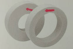 Полірувальний войлочний круг (зелений знак) 150*105*35