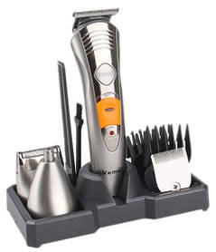 Професійний стайлер Kemei Km-580 7 в 1 Сріблястий