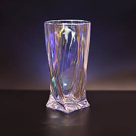 Набір 6 шт склянок високих Bohemia Quadro 350 мл перламутр 2K936/99A44/350