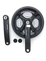 Шатуни вело Prowheel AL 28/38/48T*170мм, TY-CN99