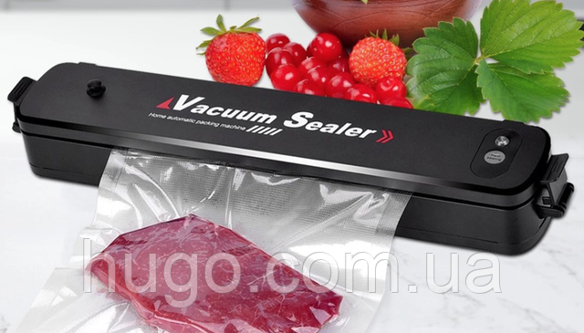 Кухонный вакуумный упаковщик пищевых продуктов Vacuum Sealer, Черный ...