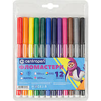 Фломастери 12кольорів Centropen 7790 CD (для письма-450м)