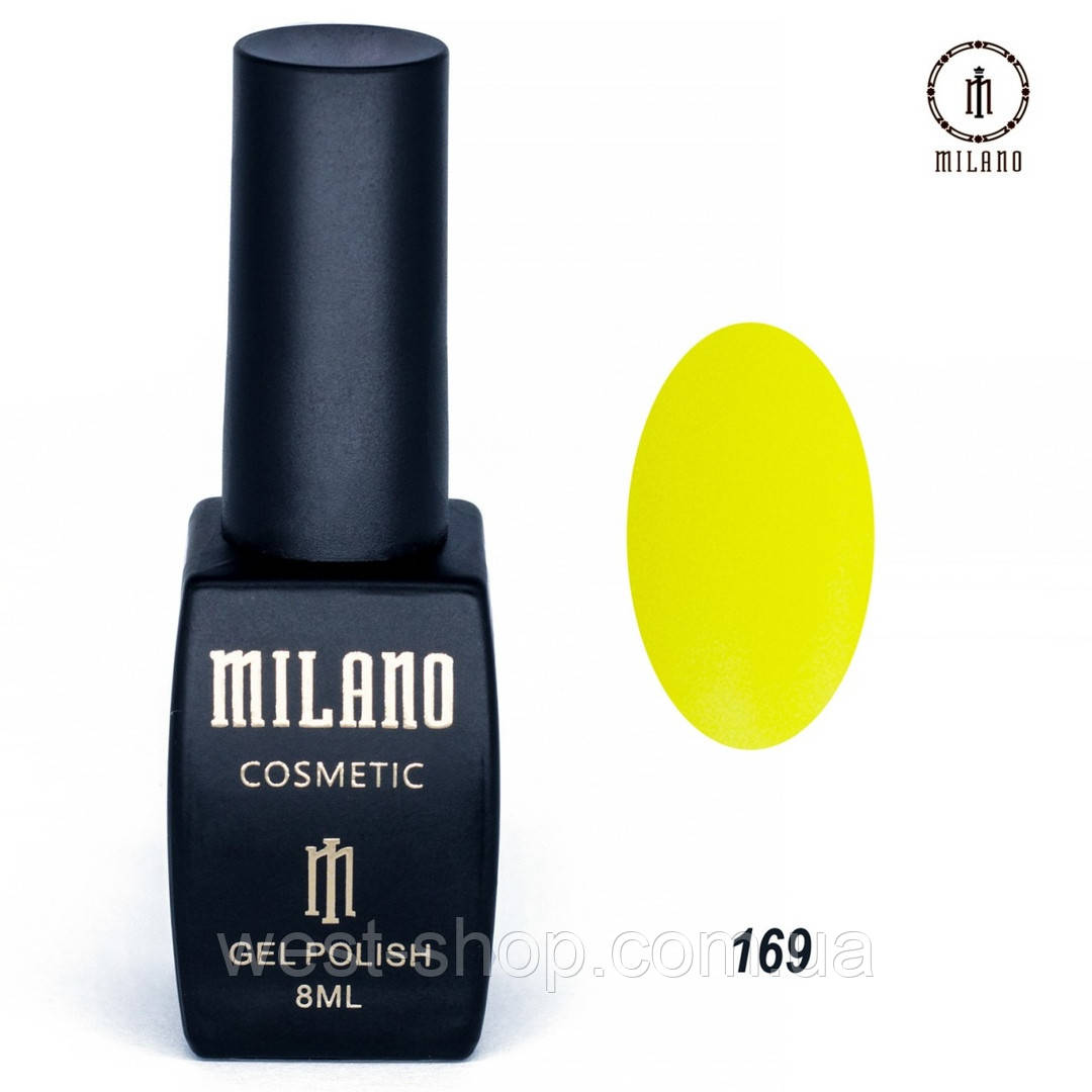Гель-лак Milano 8 мл, № 169