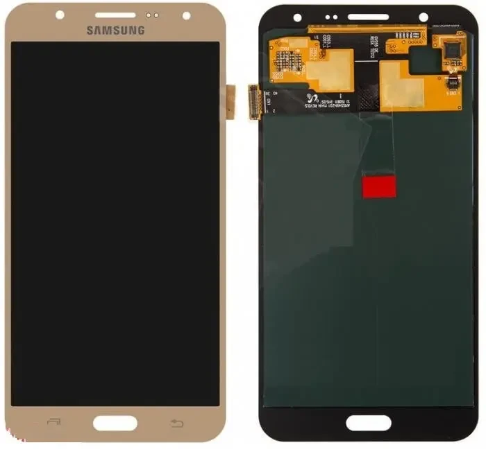 Дисплей для Samsung J7 | J700 з сенсорним склом (Золотистий) Incell
