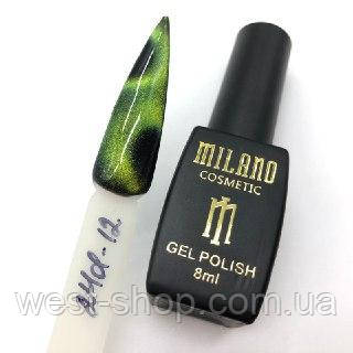 Гель-лак Milano Cat Eye 24D 8 мл, №12