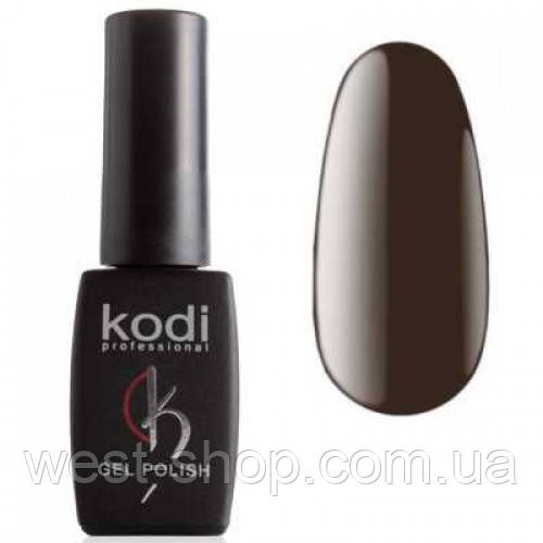 Гель лак Kodi №120CN,темно-коричневий