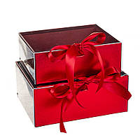 Набор коробок "Комплемент" 2 шт, красный (8300-034)