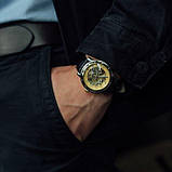 Чоловічий механічний годинник Winner Simple з автопідзаводом, фото 8