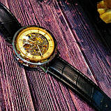 Чоловічий механічний годинник Winner Simple з автопідзаводом, фото 9