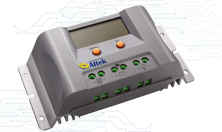 Контролер заряду ALTEK P-20А/24V-USB/LCD, фото 1