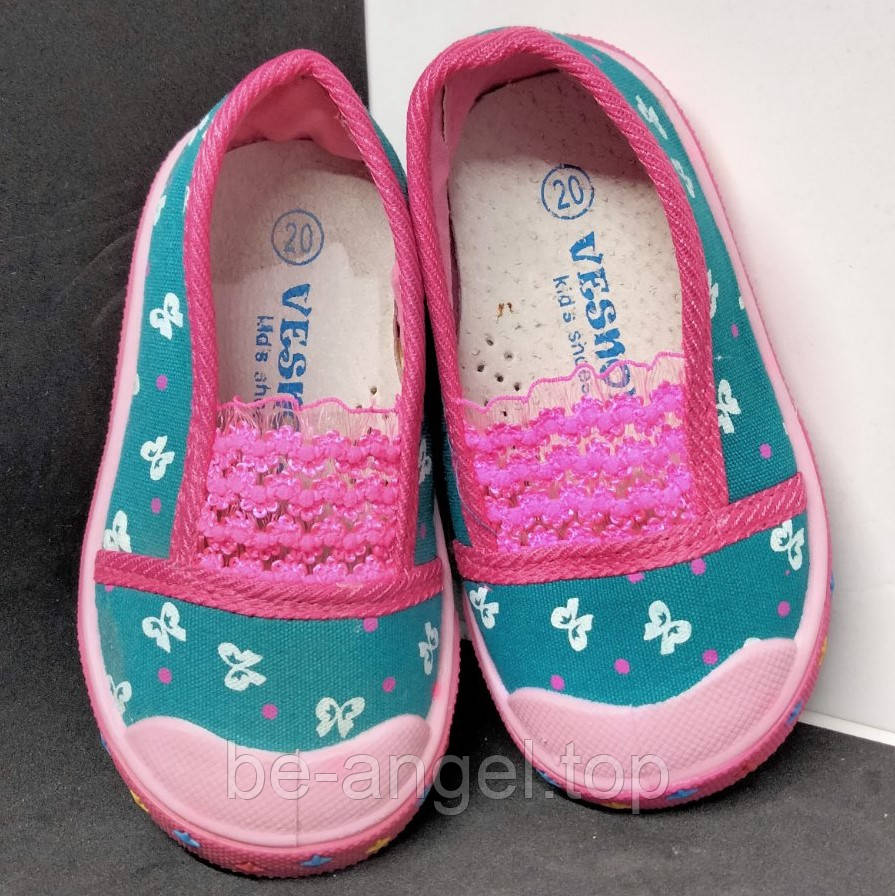 Мокасини для дівчинки з гіпюром від Vesnoe ДШ, фото 1