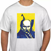 Футболка чоловіча біла "Борітеся - Поборете!"