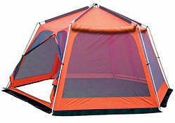 Тент-шатер з москітною сіткою, Шатер туристичний для відпочинку, Садовий шатер альтанка великий похідний Tramp