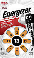 Батарейка Energizer PR48 (Type13, ZA13) 1,45V, 1 штучка (блістер по 8 шт.) для слухових апаратів