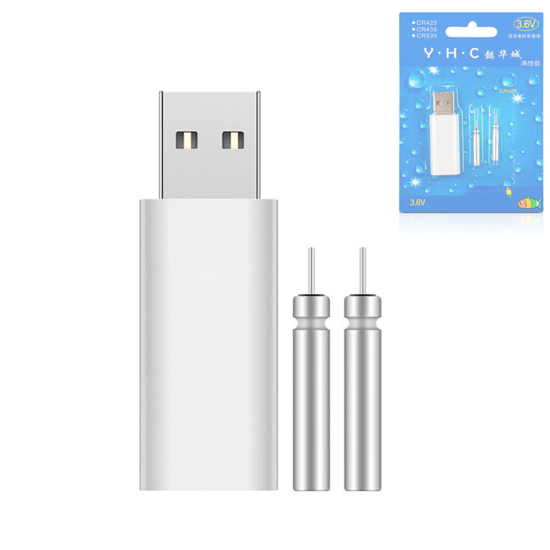 Акумулятор CR425 3В 2шт і USB зарядний пристрій на 2 канали, зарядка