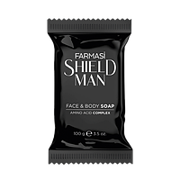 Мужское мыло для лица и тела Shield Man Amino Acid farmasi (фармаси), 100 г