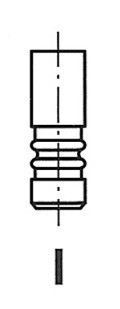Клапан впускной двигателя Opel 1,4 16V / 1,6 16V 1991 - 31x6x103,1