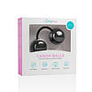 Вагінальні кульки для тренування інтимних м'язів Love balls With Counterweight, Black, фото 6