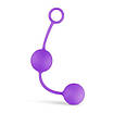 Вагінальні кульки Love balls With Counterweight, Purple, фото 4